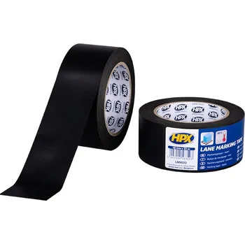 Lepicí páska PVC páska pro značení podlah a bezpečnostních zón Černá