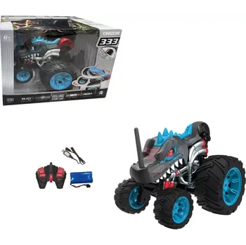 RC model auta RC kaskadérské auto černé s pěti koly
