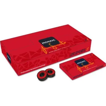 SK8 LOŽISKA MOSAIC Super 1 Javier Sarmie - červená - ABEC7 + při osobním odběru 512 Kč