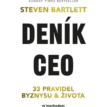 Kniha Deník CEO - Steven Bartlett (2024) [E-kniha]