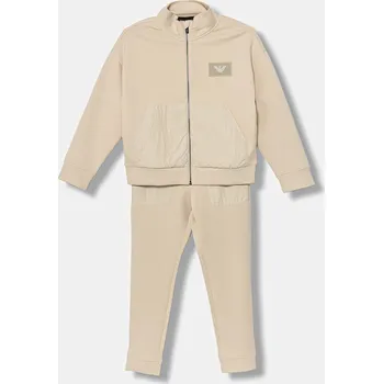 Dětská tepláková souprava Emporio Armani EB000794.AF10126 béžová 12X, vel. 130