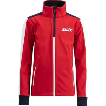 Swix Cross Jacket Jr - Swix Red 116