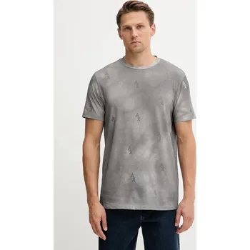 Bavlněné tričko Armani Exchange pánské, šedá barva, XM001900 AF10356 XM001900.AF10356 09A, vel. XS