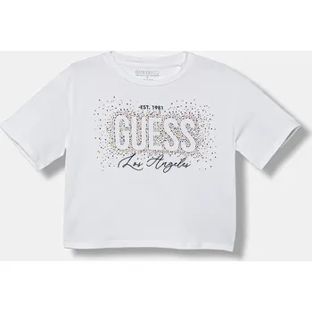 Chlapecké tričko Dětské tričko Guess J5YI23.K6YW4.9BYA bílá 00X, vel. 122-125