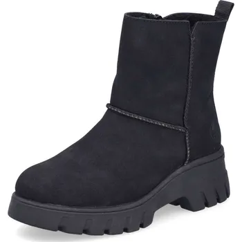 Dámské kozačky Dámská kotníková obuv RIEKER 71864-00 černá W5 41