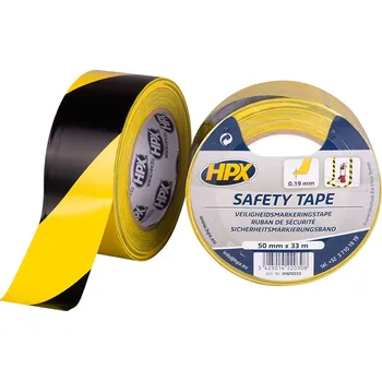 Samolepící bezpečnostní označovací páska žlutá / černá