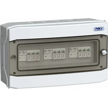 Rozvaděč Fotovoltaický rozvaděč ASABOX pro 3 stringy, DC 1000V, IP65 FVE 51 6649.01