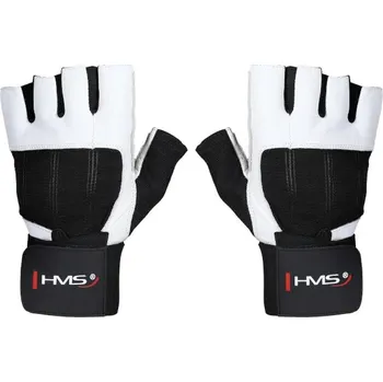 Fitness rukavice Fitness rukavice HMS RST04 bílé XL