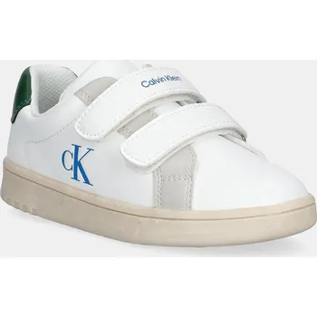Dívčí tenisky Dětské tenisky Calvin Klein Jeans bílá barva, V1X9-83152 V1X9.83152 00X, EUR 22