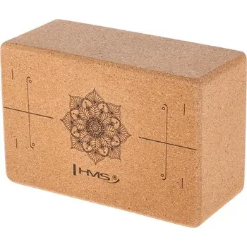 podložka na cvičení Jóga blok HMS KJ02 korkový