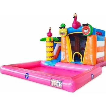 Skákací hrad AQUAZORBING.CZ Mini Splash vodní hrad FLAMINGO