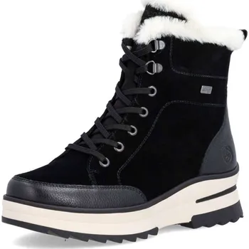 Dámské kozačky Rieker Dámská kotníková obuv REMONTE D2B76-03 černá W5 39