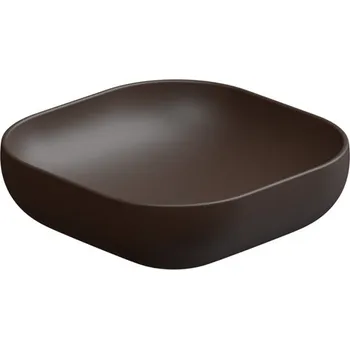 Umyvadlo na desku Easy 45 keramické, cacao matné, EALAVQU45035