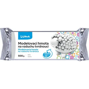 Modelovací hmota Modelovací hmota bílá, 500g