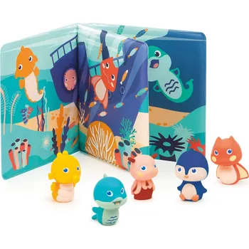 Hračka pro nejmenší Ludi Knížka s prstovými maňásky