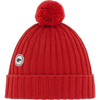 Čepice Eisbär Trony OS Pompon MÜ - mineral red uni