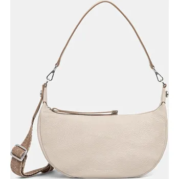 Kabelka Kožená kabelka Gianni Chiarini AISHA BS.11550.GRN béžová 01A, vel. ONE SIZE