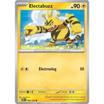 Karetní hra Electabuzz 068/182 - Destined Rivals Typ karty: Reverse Holo