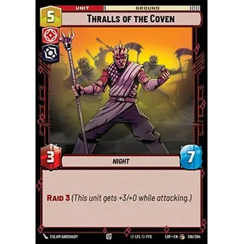 Karetní hra Thralls of the Coven 136/264 - Legends of the Force Typ karty: Foil
