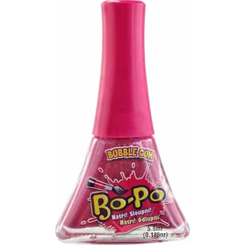 Lak na nehty EP line BO-PO Lak na nehty dětský fialový slupovací Bubble Gum 5,5ml na kartě | 890021