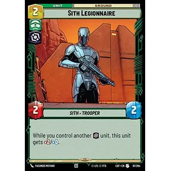 Karetní hra Sith Legionnaire 081/264 - Legends of the Force Typ karty: Foil