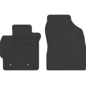 autokoberec Velurové autokoberce s upevněním v sadě Edecor