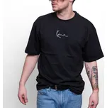Triko Karl Kani Small Signature Tee 6060584 Black/White velikost L