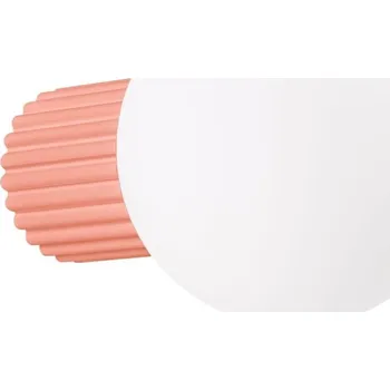 Koupelnové svítidlo Sollux SL.1752 - Koupelnové nástěnné svítidlo HALO 1xG9/8W/230V IP44 růžová