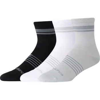 Pánské ponožky Ponožky New Balance Pro Running QTR Socks 3 Pack las35104-as1 Velikost 41-46 L