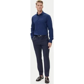 Pánská košile Tommy Hilfiger Košile MW0MW39573 Tmavomodrá Slim Fit 45