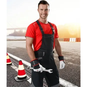 Pracovní rukavice Kalhoty s laclem ARDON®R8ED+ černé vel. 58