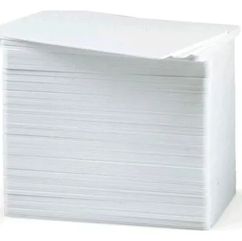 Tiskárna Karta Plastová karta bílá