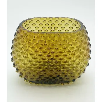 Váza Váza 15cm - Hobnail - Ananas - zelenohnědá | 99359