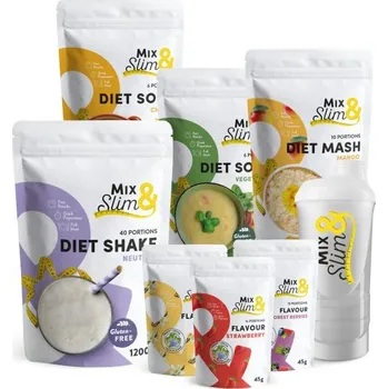 Keto dieta MixSlim Dukanova dieta na 2 týdny (70 porcí)