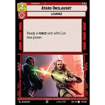 Karetní hra Ataru Onslaught 174/264 - Legends of the Force Typ karty: Foil