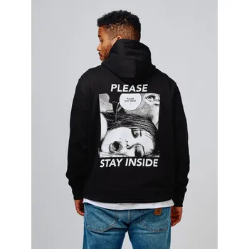 Pánská mikina Never Enough Mikina Hoodie Stay Inside Velikost: 3XL