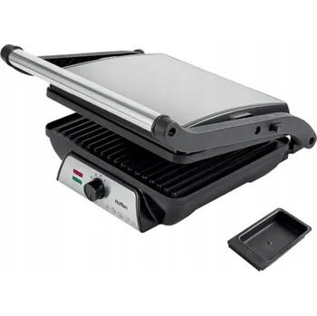 Kuchyňský gril Skládací elektrický gril Hoffen EG-4187 bílý 2000 W
