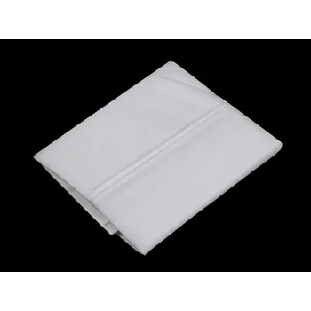 Obal na svatební / dlouhé šaty 80x180 cm, barva bílá