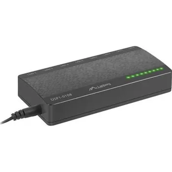 Switch LANBERG SWITCH DSP1-0108 8X 100MB/S UNMANAGED FAST ETHERNET DESKTOP 5V DSP1-0108