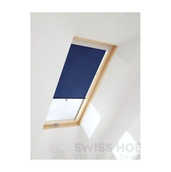 Roleta Roleta zcela zatemňující - 55x78 cm, tmavě modrá