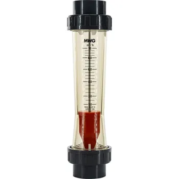 vodní filtr MWG Inline průtokoměr, D=63, průtok 1000-10.000 l/hod