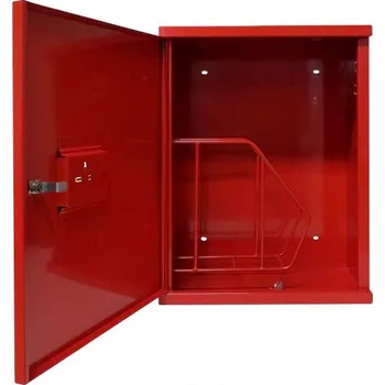 Hydrant Červená hydrantová skříň C52 s košem - prázdná
