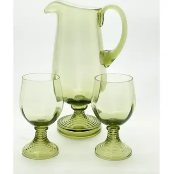 přísavka na sklo Souprava nápojová - lesní zelená | 100376