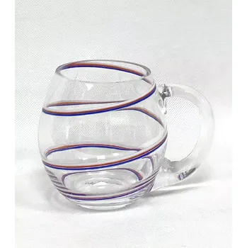 přísavka na sklo Půllitr Česká trikolora- 0,5 l | 95674