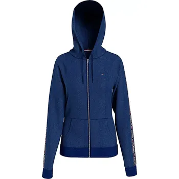 Dámská mikina Dámská velurová mikina s kapucí UW0UW03219-DW5 - Tommy Hilfiger L