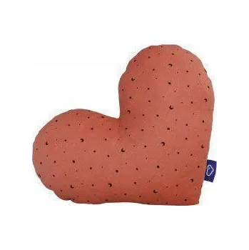 Hračka pro nejmenší TRÄUMELAND Polštářek Srdíčko Moon Rost