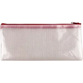 Q-connect Zipová obálka Q-Connect, podlouhlá, červená