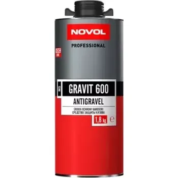 Odrezovač NOVOL GRAVIT MS 600 - Konzervační prostředek na podvozek Černý 1,8L