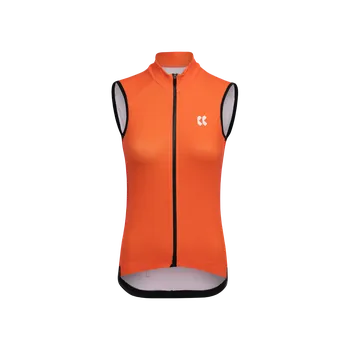Cyklistická vesta Kalas Dámská cyklistická vesta PASSION Z4 | Vesta Temps | Orange Kalas velikost: 4 (L)