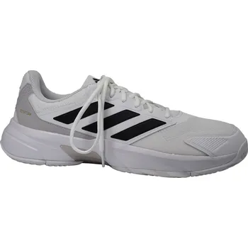 Pánská sálová obuv Tenisová obuv, Adidas, CourtJam Control 3 M, bílo-černá: Bílá Syntetika 33,5 50 EU (F) 51 1/3 G - standardní šíře (29801-29804)